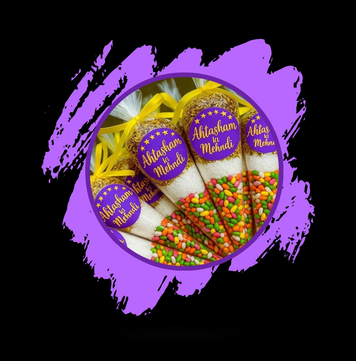 Custom Wedding Cones (Pack of 100)