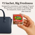 Mr. Mawaa Premium Mukhwas | Refreshing-Mouthfreshener | Indian Traditional Mukhwas | After meal Sachets| For Restraunt | Hotel | Office | Travelling | Breath Freshening Mint Mouth freshener | No supari | Royal Mini Pouch | Travel Pack (60 Count ) Pack of 10 - Image 5