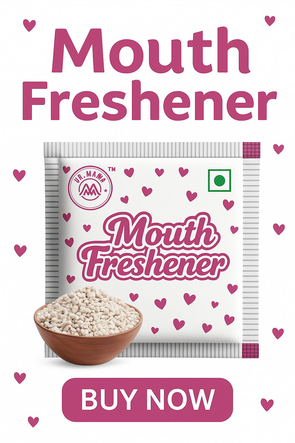 Mr. Mawaa Mint Madrasi Saunf Mukhwas – 150 Sachets | Refreshing Mint Mouth Freshener | Sweet Saunf Digestive | Travel Pack for Restaurant, Hotel, Office, Gifting & Party Use