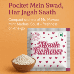 Mr. Mawaa Mint Madrasi Saunf Mukhwas – 150 Sachets | Refreshing Mint Mouth Freshener | Sweet Saunf Digestive | Travel Pack for Restaurant, Hotel, Office, Gifting & Party Use - Image 8