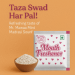 Mr. Mawaa Mint Madrasi Saunf Mukhwas – 150 Sachets | Refreshing Mint Mouth Freshener | Sweet Saunf Digestive | Travel Pack for Restaurant, Hotel, Office, Gifting & Party Use - Image 11